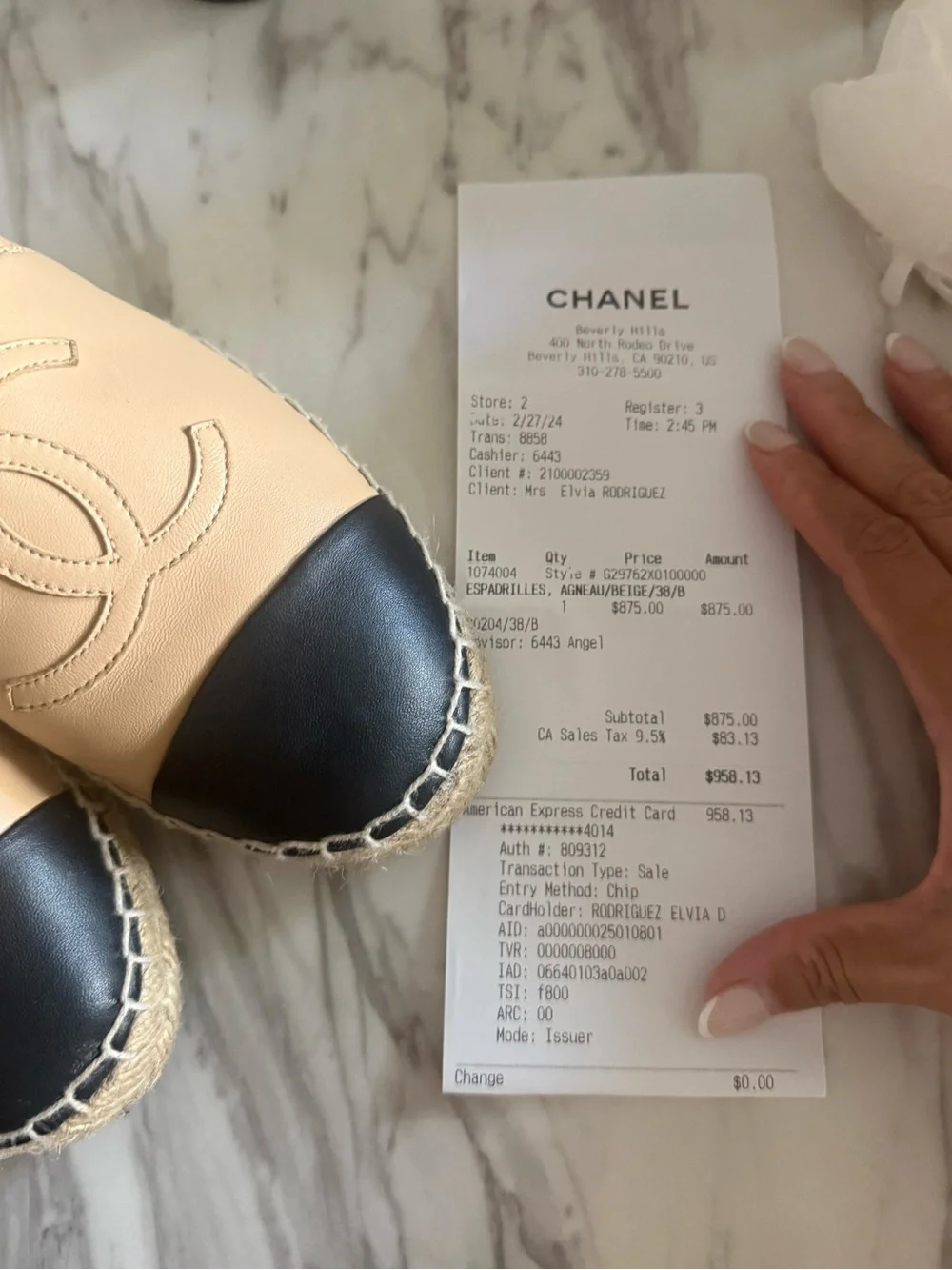 CHANEL excellent worn